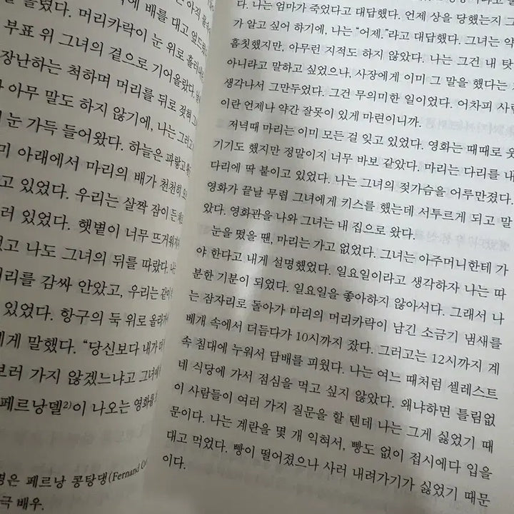 [BUNJANG] The Stranger Book / 이방인 책 판매합니다