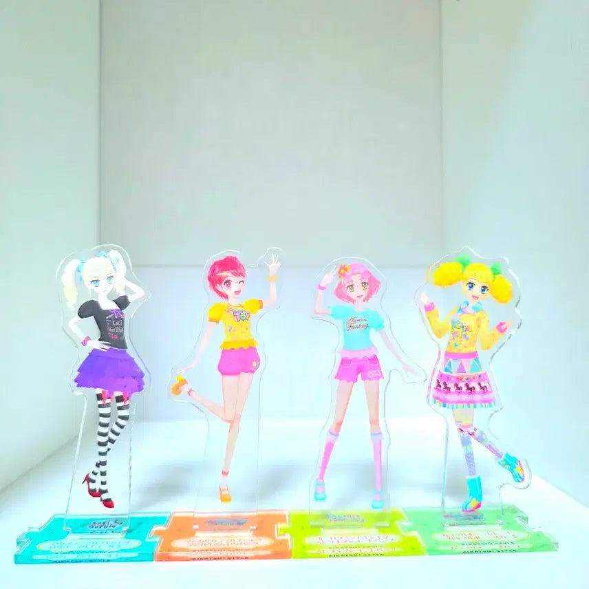 [BUNJANG] Aikatsu! Acrylic Stand - Yurika, Kii, Kaede, Sakura / 아이카츠 아크릴스탠드 아이엠스타 판매 유리카 키이 카에데 사쿠라