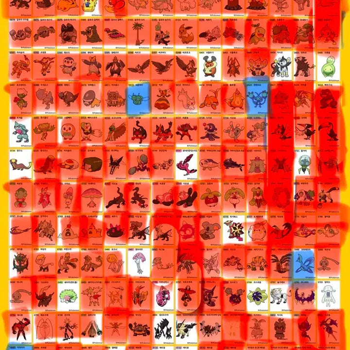 [SOLD OUT] 포켓몬 띠부씰 구매(2,3,4,5시즌)