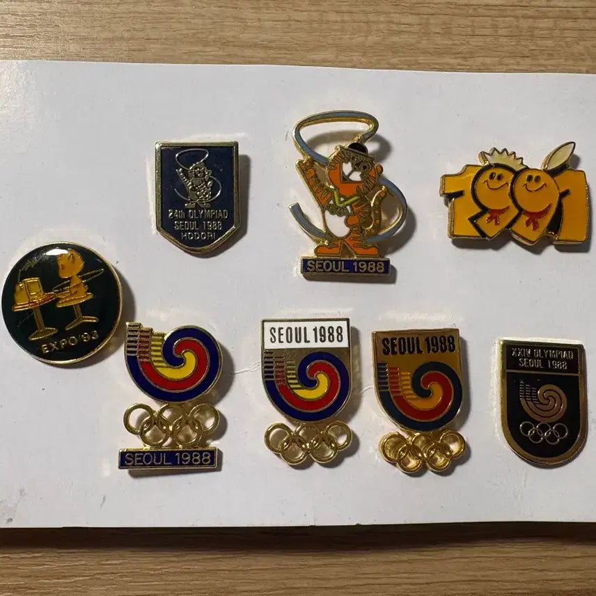 [BUNJANG] 1988 Seoul Olympics Commemorative Badge / 88올림픽 뱃지
