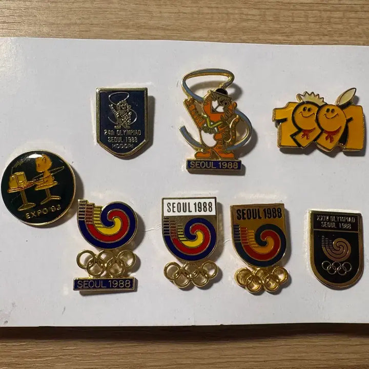 [BUNJANG] 1988 Seoul Olympics Commemorative Badge / 88올림픽 뱃지