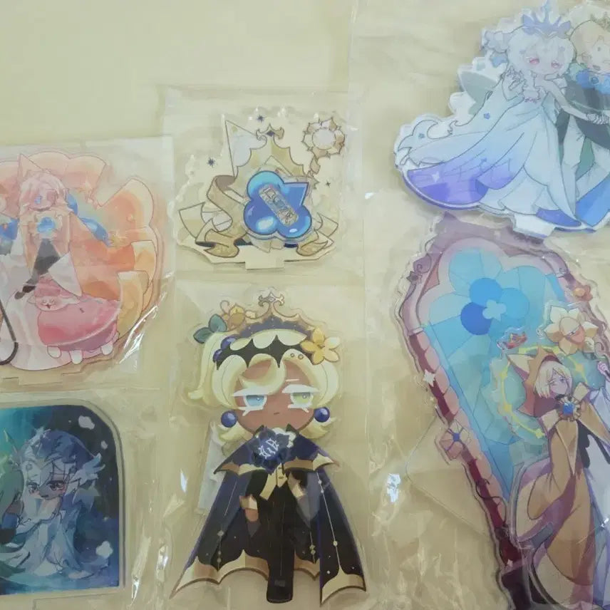 [BUNJANG] Cookie Run Kingdom Pure Vanilla Unofficial Merchandise Bundle Set / [미개봉] 쿠키런 퓨어바닐라 비공식 굿즈 일괄 판매합니다(마지막인하)