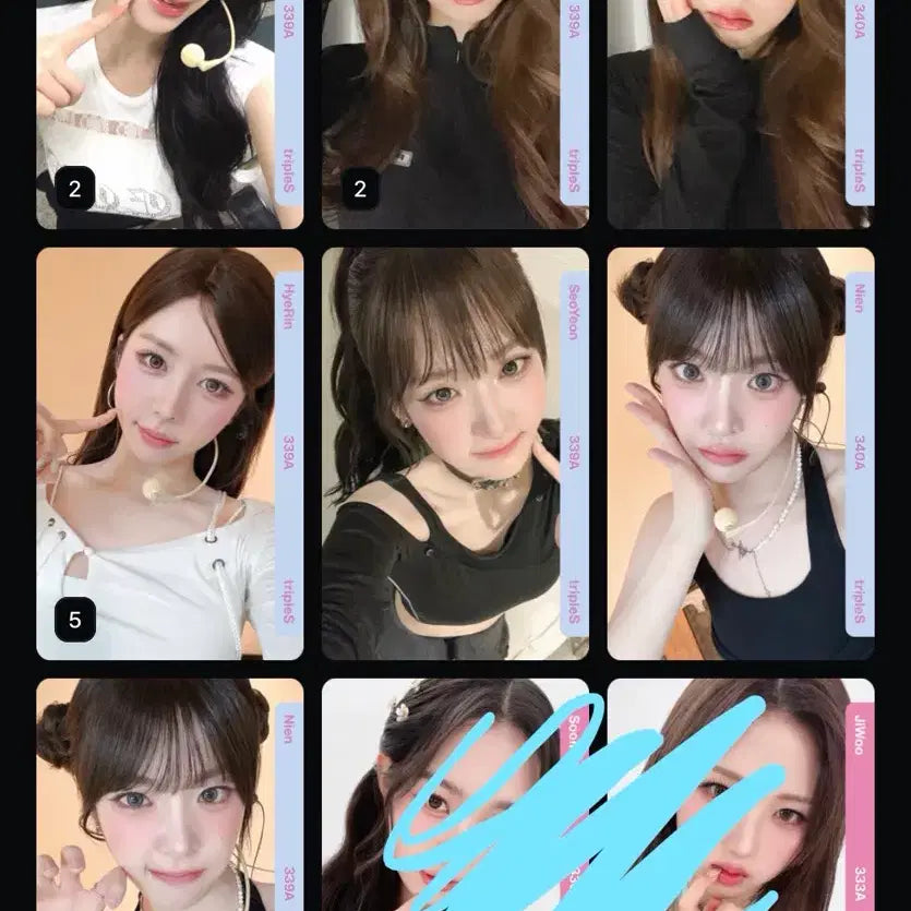 [BUNJANG] TripleS 339a, 340a Bundle Set / 트리플에스 339a,340a 판매