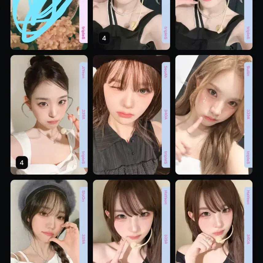[BUNJANG] TripleS 339a, 340a Bundle Set / 트리플에스 339a,340a 판매