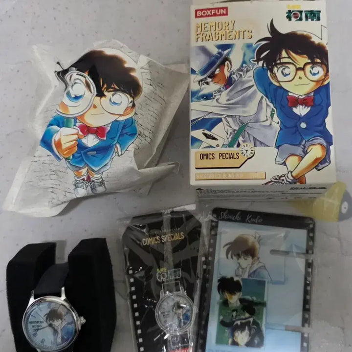 [BUNJANG] Detective Conan China Exclusive BOXFUN 2nd Edition Wristwatch Set / 내용 필독) 명탐정 코난 중국한정 BOXFUN 손목시계 세트 2탄
