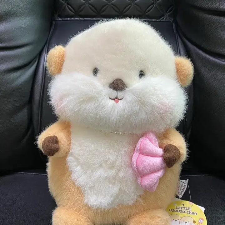 [BUNJANG] Little UsouSsoJjang Pink Clam Plush Doll / 리틀 우소우소짱 핑크조개 봉제인형