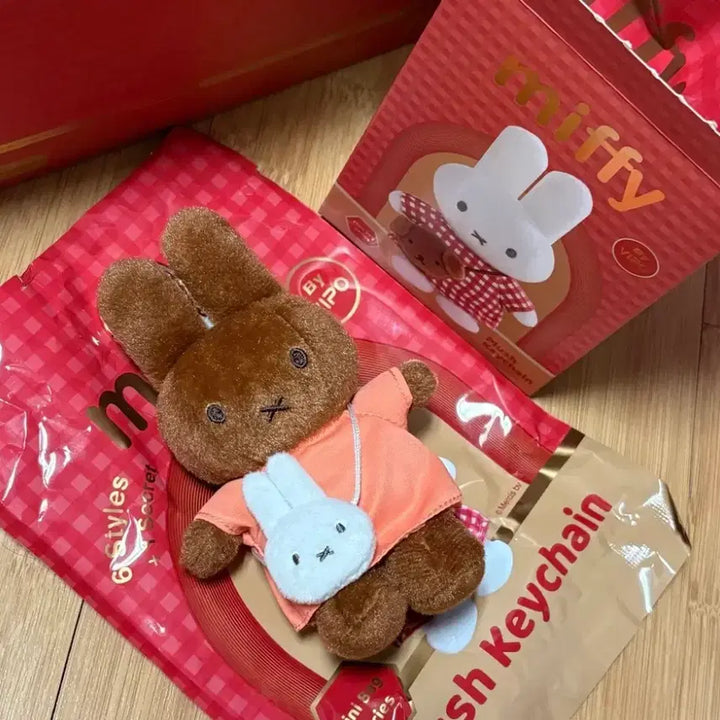 [BUNJANG] Miffy Mini Bag Series Melanie Keychain / 미피 미니백 시리즈 멜라니 키링