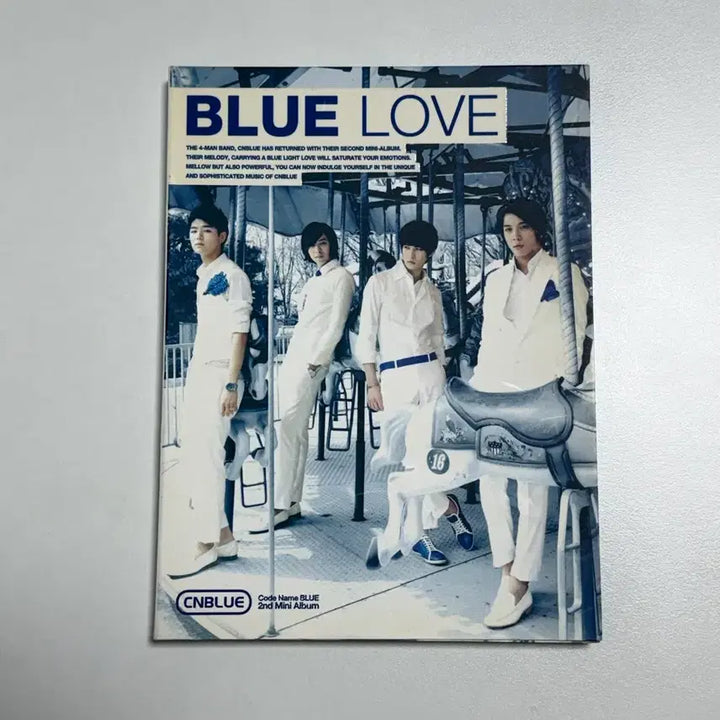 [BUNJANG] CNBLUE 2nd Mini Album BLUELOVE / 씨엔블루 2nd 미니앨범 BLUELOVE