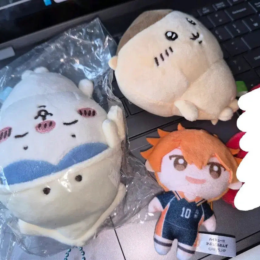 [BUNJANG] Hachiware Kurimanju Hanamichi Sakuragi Keyring / 먼작귀 하치와레 쿠리만쥬 하이큐 히나타 키링 팔아요