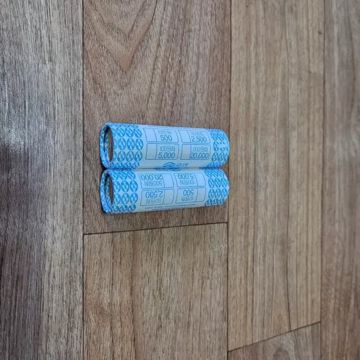 [BUNJANG] 2017 500 Won Coin Rolls (Bundle Set) - Unused / <완전미사용> 2017년 500원 2롤 일괄
