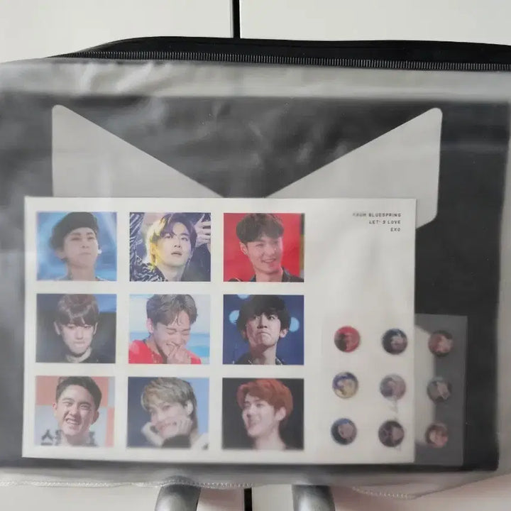 [BUNJANG] EXO Spring Hope Reflective Slogan / 엑소 EXO 푸른봄 반사 슬로건