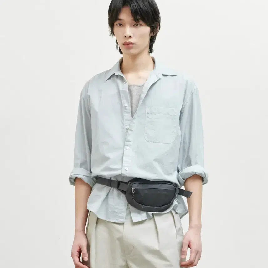 [BUNJANG] Brown Yak Washed Shirt Light Grey / 브라운야드 워시드 셔츠 라이트그레이 6