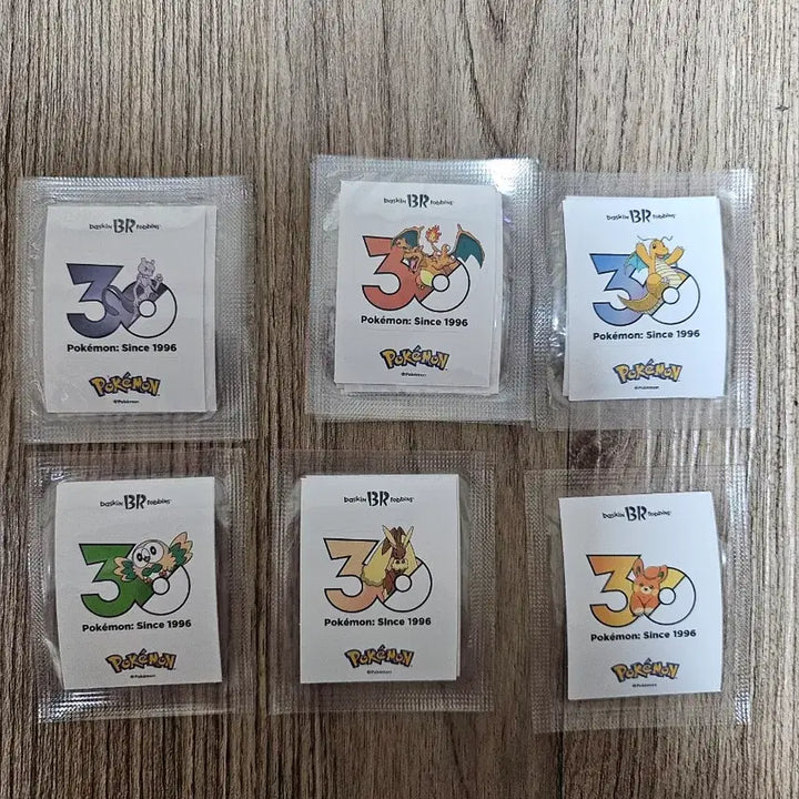 [BUNJANG] Baskin Robbins Pokémon Stickers / 배라 포켓몬스티커 판매