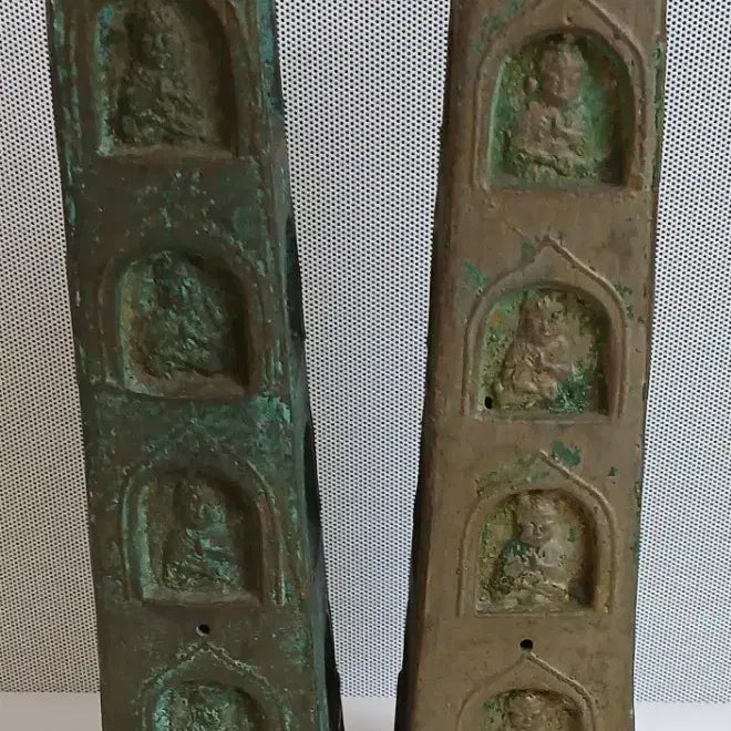 [BUNJANG] Bronze Buddha Pagoda Statue / 청동불상탑
