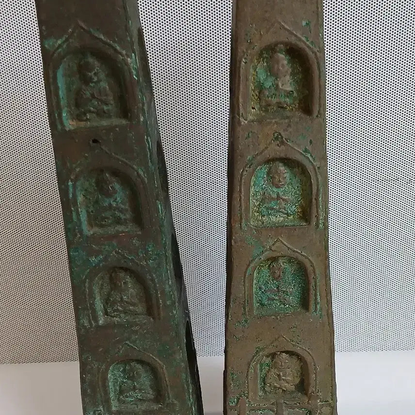 [BUNJANG] Bronze Buddha Pagoda Statue / 청동불상탑