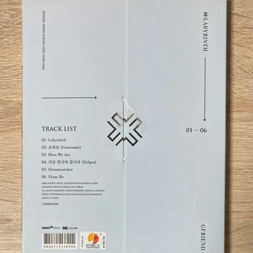 [BUNJANG] GFRIEND LABYRINTH CD Twisted Ver. / 여자친구 - LABYRINTH CD 판매 (Twisted Ver.)