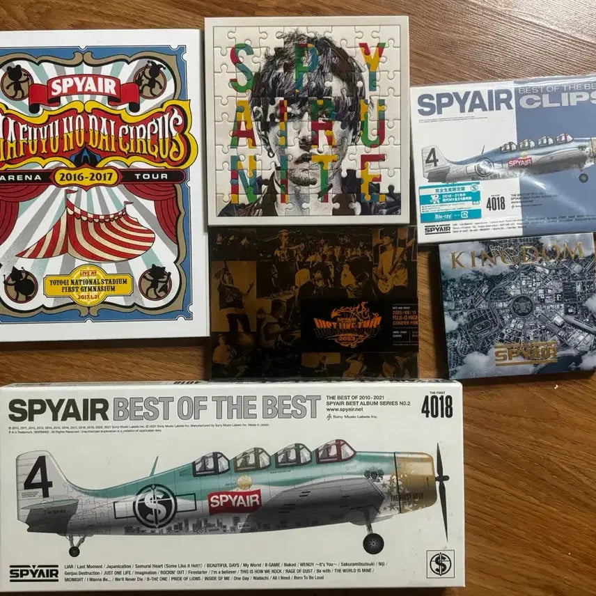 [BUNJANG] SPYAIR Blu-ray &amp; DVD Collection / 스파이에어 SPYAIR 블루레이 DVD 정리