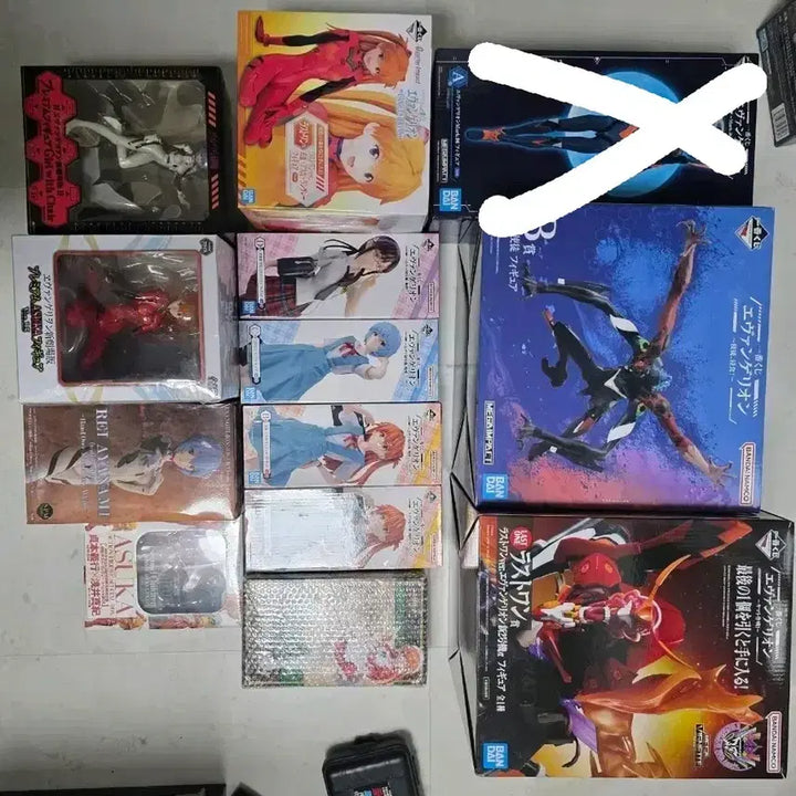 [BUNJANG] Evangelion Bundle Set Figures (Sealed) / 미개봉 에반게리온 일괄판매합니다