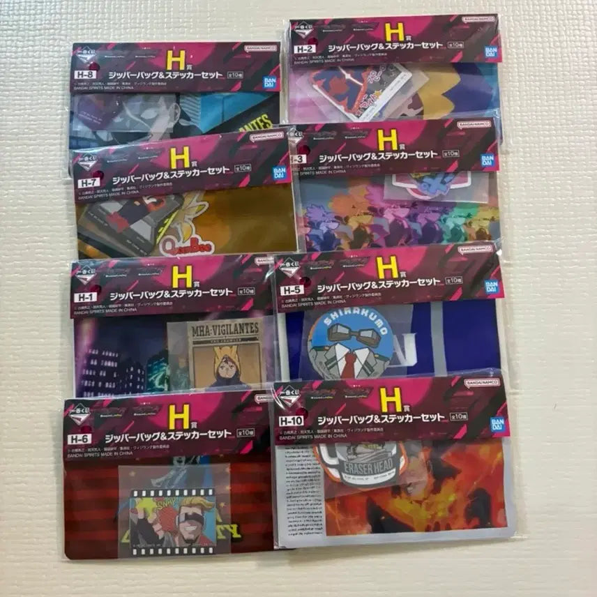 [BUNJANG] My Hero Academia Vigilantes Ichiban Kuji Prize H Set / 히로아카 비질랜티 제일복권 H상 8개