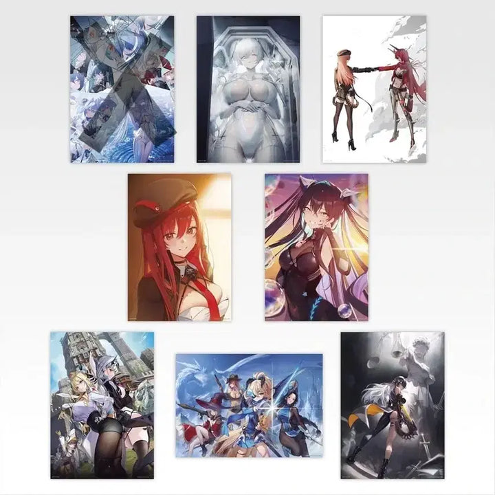 [BUNJANG] Nier: Automata Chapter 6 Ichiban Kuji Poster Set / 니케 클리어 포스터 라피 레드후드 신데렐라 세이렌 이치방쿠지 제일복권