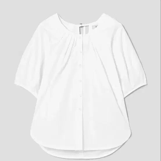 [BUNJANG] Eight Seconds Round Neck Volume Blouse L / 새제품 에잇세컨즈 라운드넥 볼륨 블라우스 L