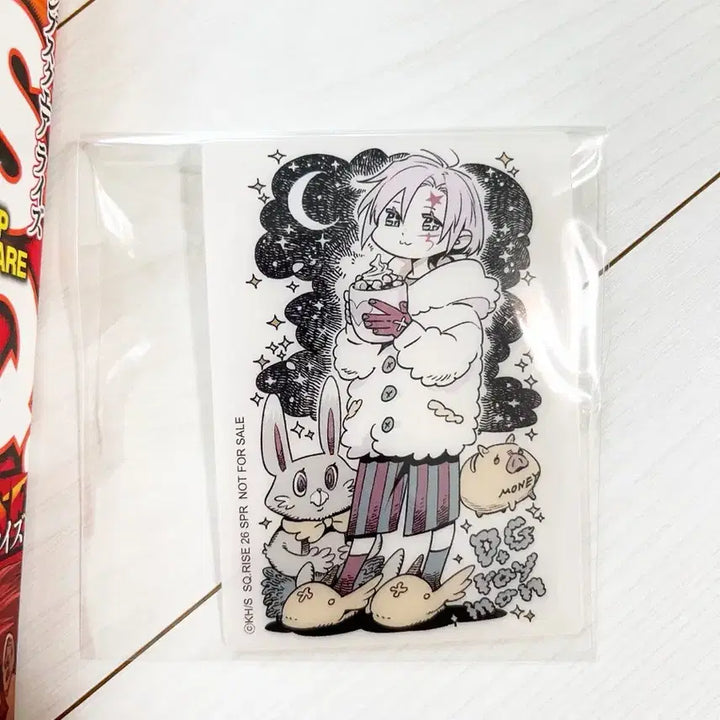 [BUNJANG] D.Gray-man Jump Square Rise Sticker + Animate Bonus / 점프 스퀘어 라이즈 - 디그레이맨 스티커 + 애니메이트 특전