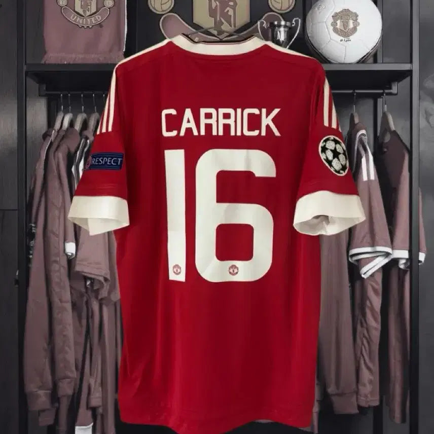 [BUNJANG] Manchester United 2015-2016 Home Michael Carrick Authentic Jersey / 15-16 맨체스터유나이티드 홈 캐릭 유니폼 정품