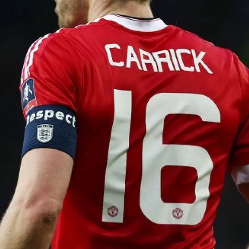 [BUNJANG] Manchester United 2015-2016 Home Michael Carrick Authentic Jersey / 15-16 맨체스터유나이티드 홈 캐릭 유니폼 정품