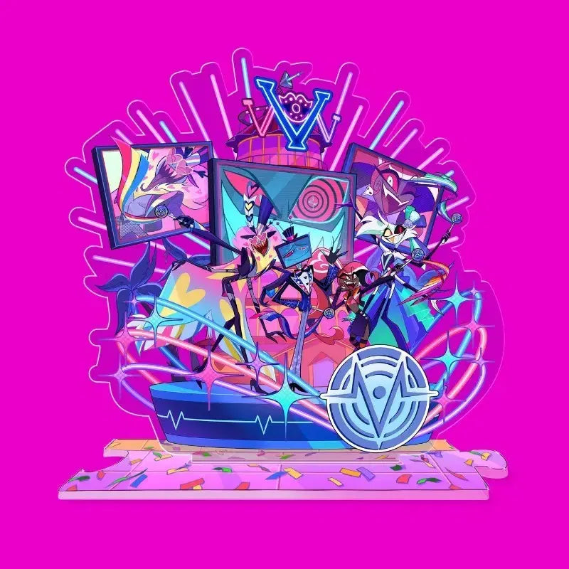 [BUNJANG] Have Been Hotel Pride Month VVV Acrylic Stand / 해즈빈호텔 프라이드 먼스 VVV 아크릴 스탠드 굿즈