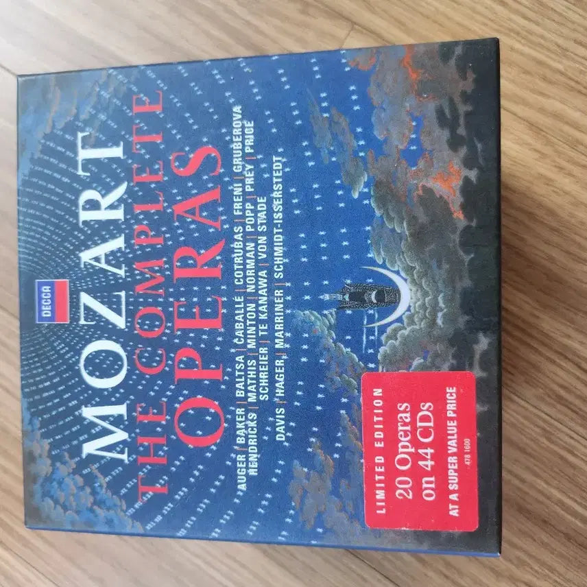 [BUNJANG] Mozart Complete Operas DECCA 44CD Box Set / 새상품 모차르트 오페라 전집 DECCA 44cd