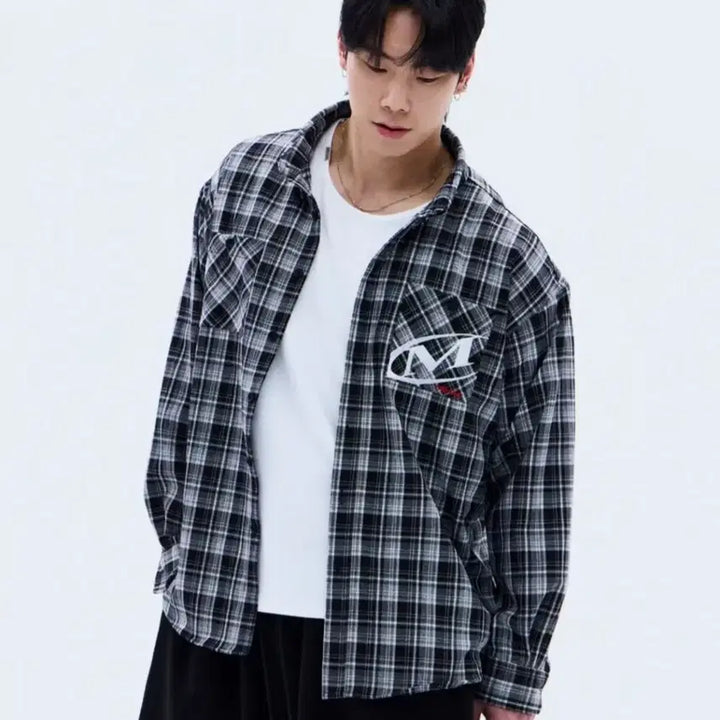 [BUNJANG] Mihak Checkered Shirt / 미학 체크셔츠