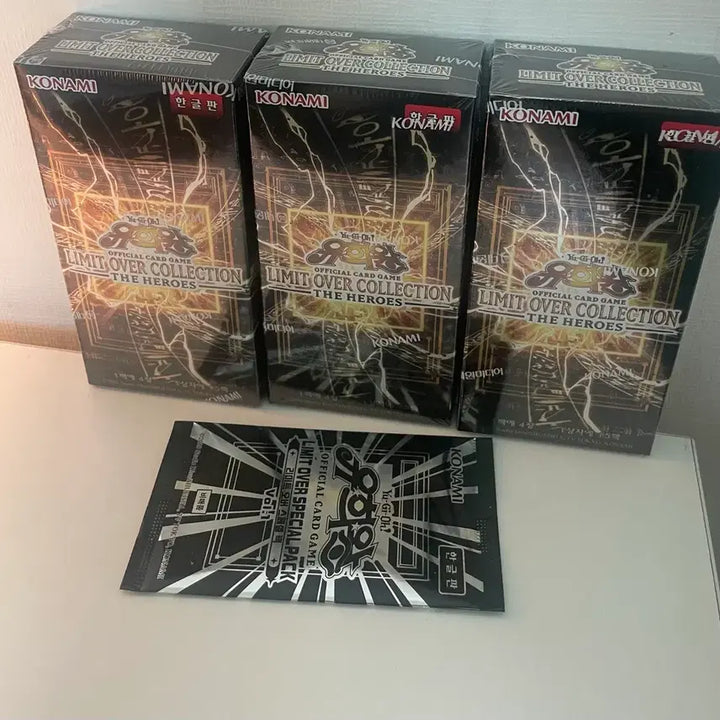 [BUNJANG] Yu-Gi-Oh! Limit Over Collection 3 Boxes / 유희왕 리미트 오버 컬렉션 리오컬 4박스
