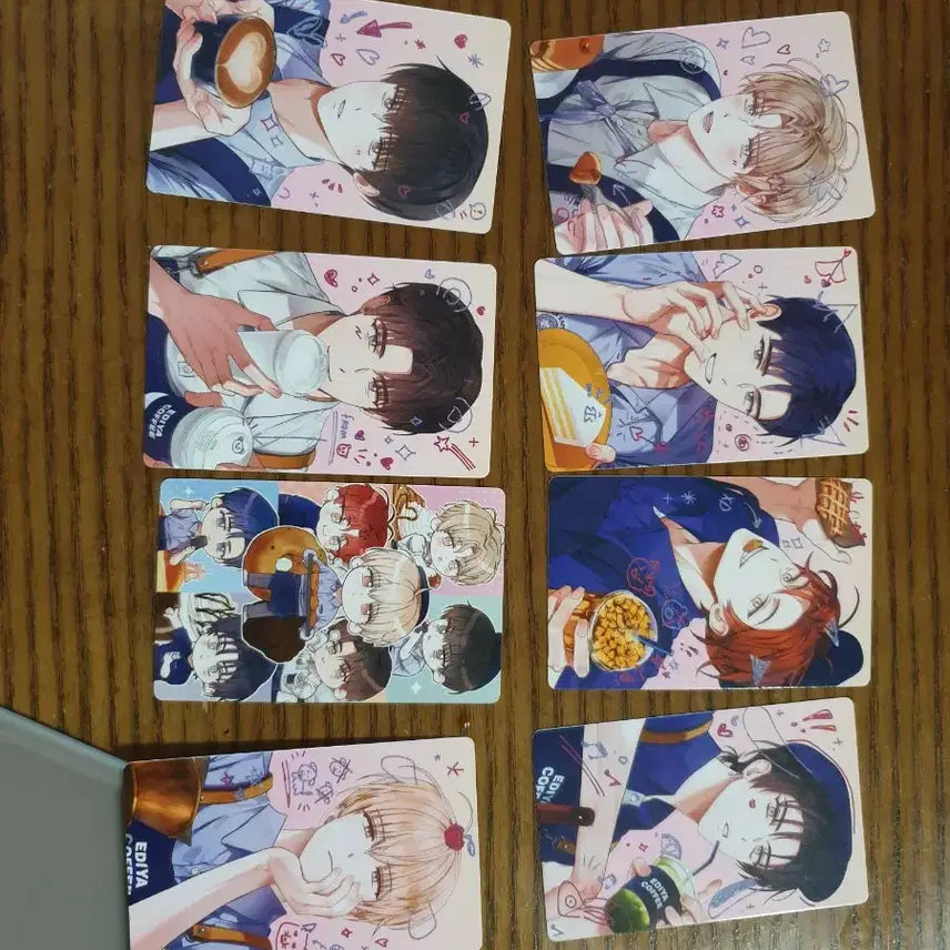[BUNJANG] Demutj Ediya Bundle Set Photocard / 데못죽 이디야 포카 일괄 8종