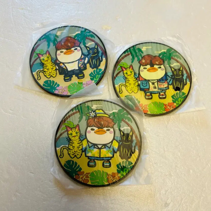 [BUNJANG] Lee Junho "Poing Poing" Coaster Bundle Set / 이준호 펭펭이 티코스터 일괄
