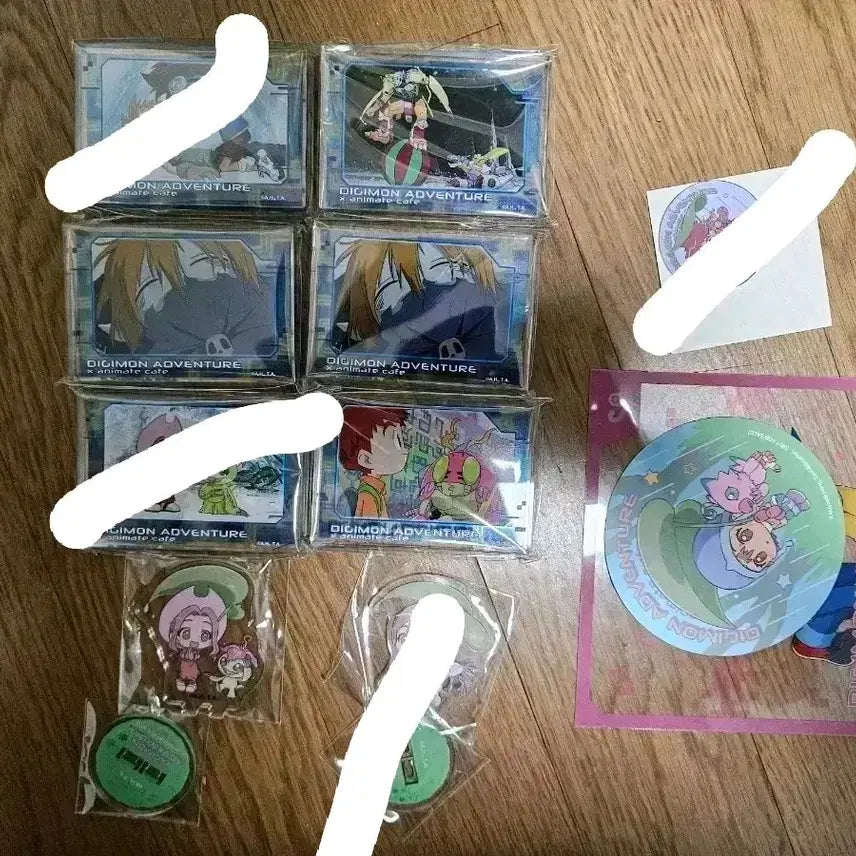 [BUNJANG] Digimon Adventure Animate Cafe Goods - Acrylic Blocks, Coasters, Standees / 디지몬 애니메이트 카페 굿즈 및 카페 (주말동안만 할인)