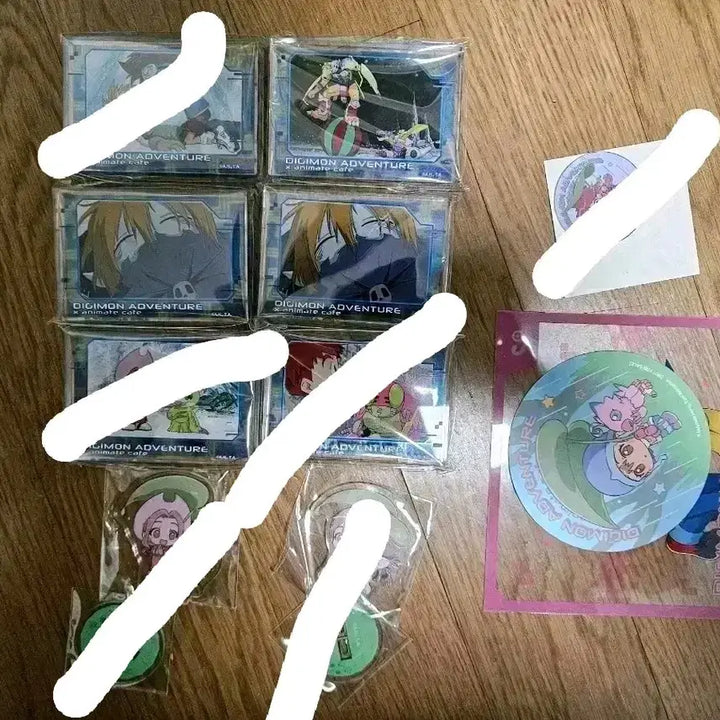 [BUNJANG] Digimon Adventure Animate Cafe Goods - Acrylic Blocks, Coasters, Standees / 디지몬 애니메이트 카페 굿즈 및 카페 (주말동안만 할인)