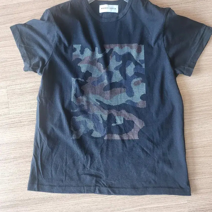 [BUNJANG] Marcus Lupfer Camouflage Short Sleeve T-Shirt / 마커스 루퍼  카모플라주 반팔 티셔츠