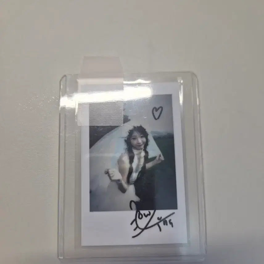[SOLD OUT] qwer히나 싸인프린트폴라