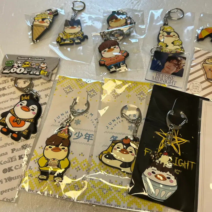 [BUNJANG] 2PM Junho Keychain Bundle Set / 이준호 키링 일괄