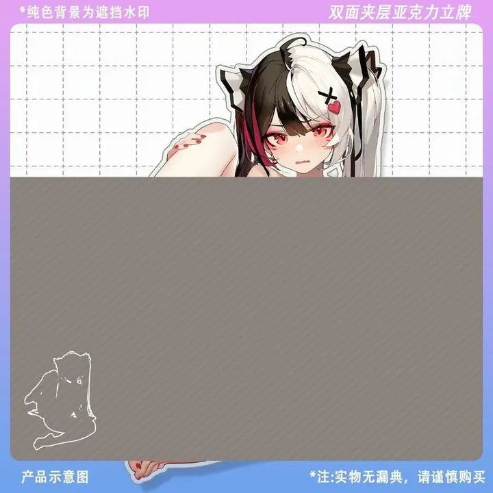[BUNJANG] Lee Hwan Lacrimosa Nanari Mint Chiz Hotori Acrylic Stand 15cm / 이환 라크리모사 나나리 민트 치즈 호토리 아크릴 스탠드 15cm