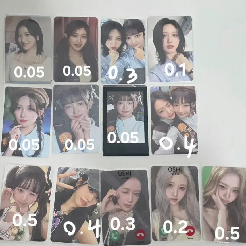 [BUNJANG] IVE Photocard Pack Photocards / 아이브 포카팩 포카들 판매합니다!
