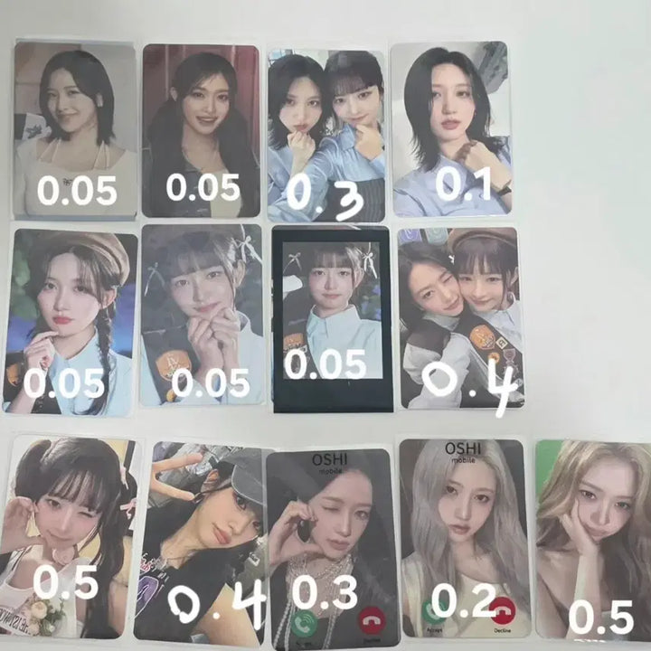 [BUNJANG] IVE Photocard Pack Photocards / 아이브 포카팩 포카들 판매합니다!