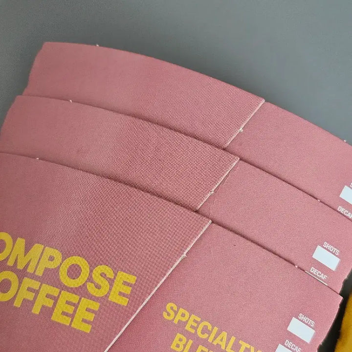 [BUNJANG] BTS V Taehyung Compose Coffee Cup Holder Bundle Set / 컴포즈커피 방탄소년단 컵홀더 V 김태형