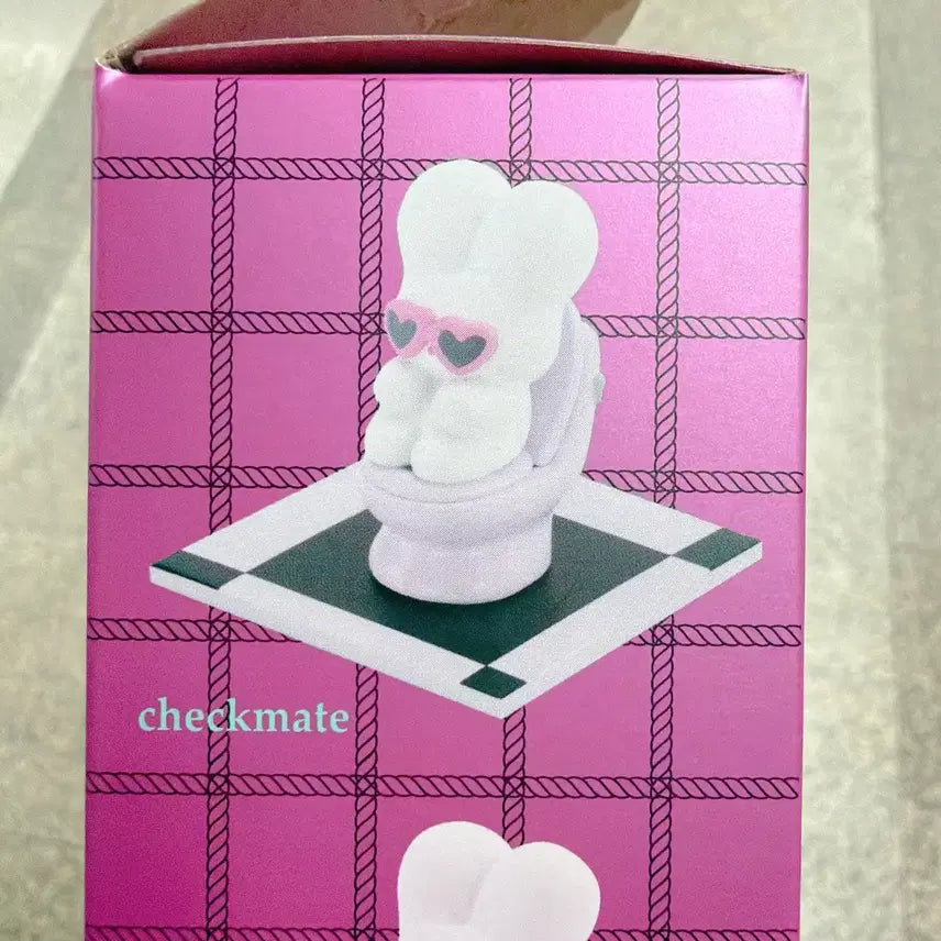 [BUNJANG] Beco+81 Sirimimi Rabbit Random Figure Checkmate / beco+81 베코 시리미미 토끼 랜덤 피규어 변기 체크메이트