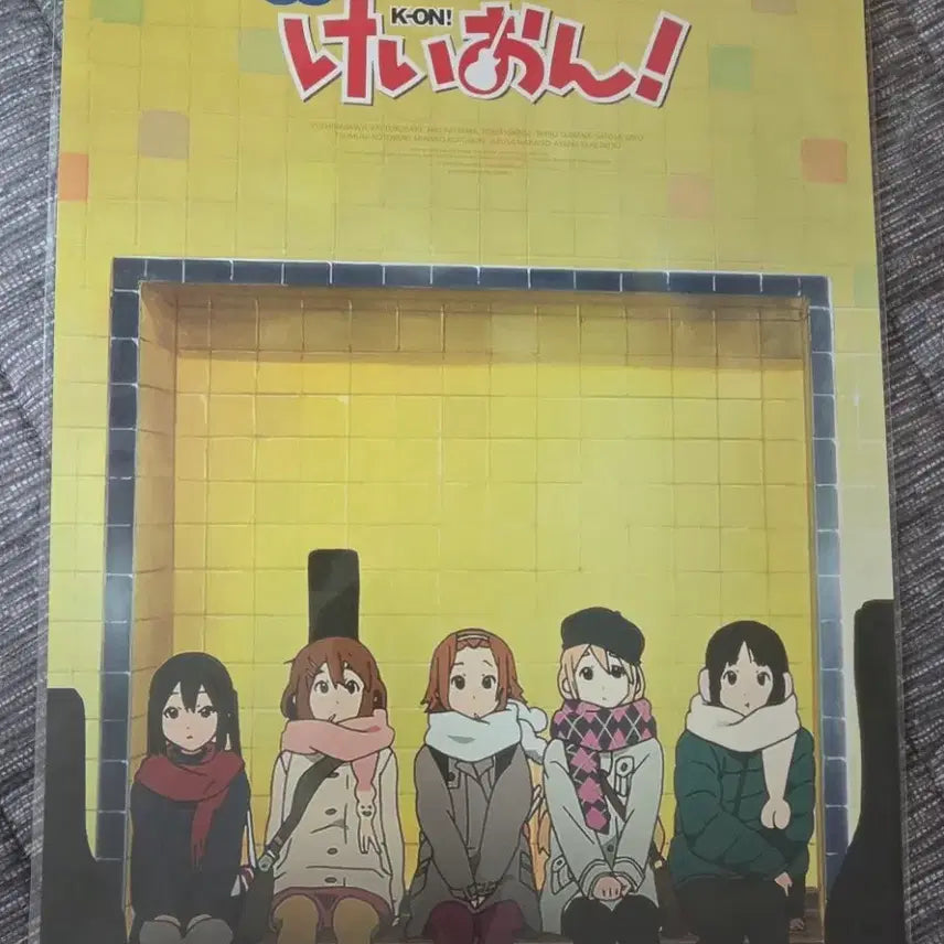 [BUNJANG] K-ON! Subway Poster (Cheer Screening Event) / 케이온 포스터 서브웨이 (응원상영회)