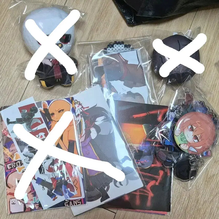 [BUNJANG] Undertale AU Sans Merchandise Bundle / 언더테일AU 비공식 굿즈 처분