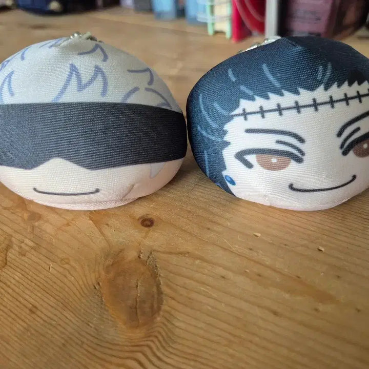 [BUNJANG] Jujutsu Kaisen Satoru Gojo &amp; Kenjaku Manju Plush Set / 주술회전 고죠 사토루 큐루미 + 만쥬인형