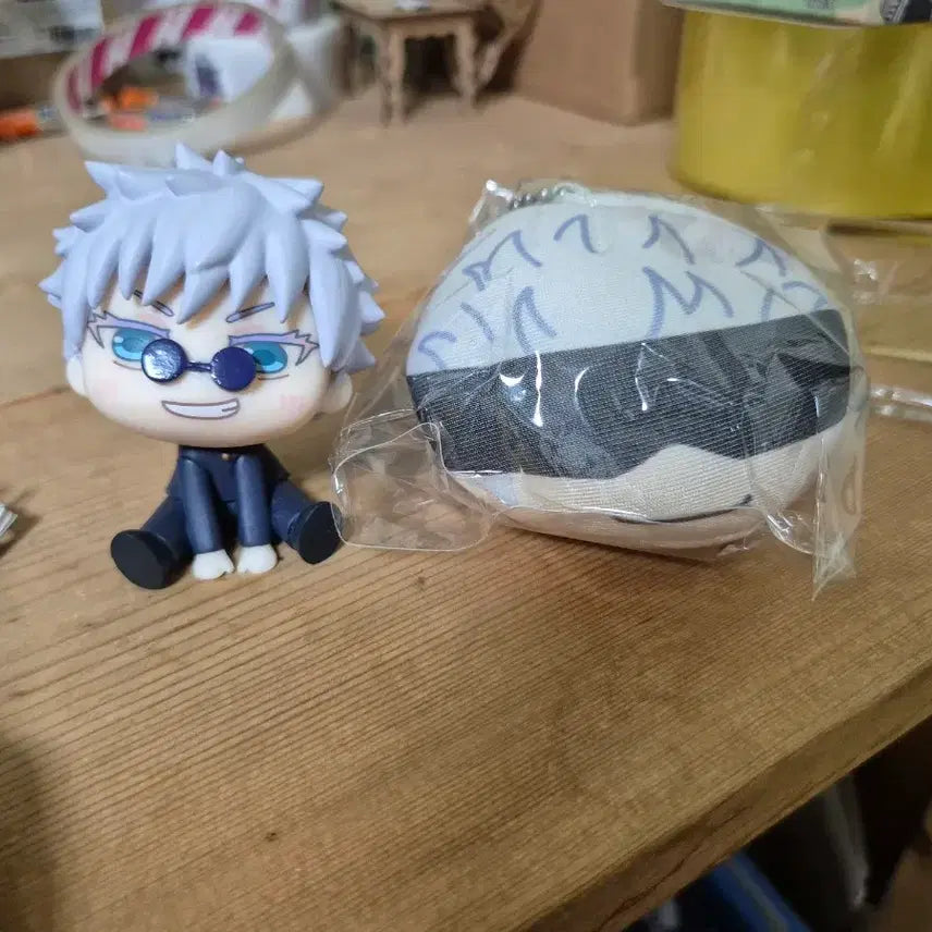 [BUNJANG] Jujutsu Kaisen Satoru Gojo &amp; Kenjaku Manju Plush Set / 주술회전 고죠 사토루 큐루미 + 만쥬인형