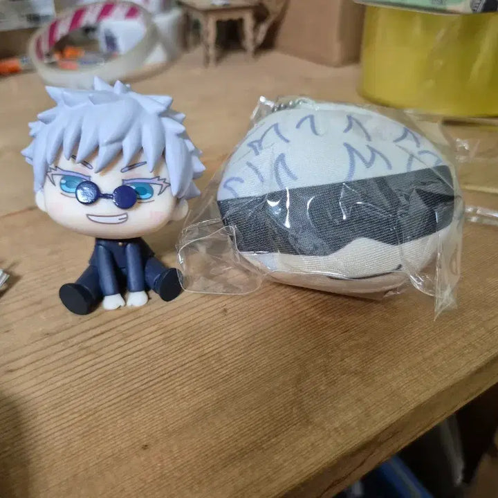 [BUNJANG] Jujutsu Kaisen Satoru Gojo &amp; Kenjaku Manju Plush Set / 주술회전 고죠 사토루 큐루미 + 만쥬인형