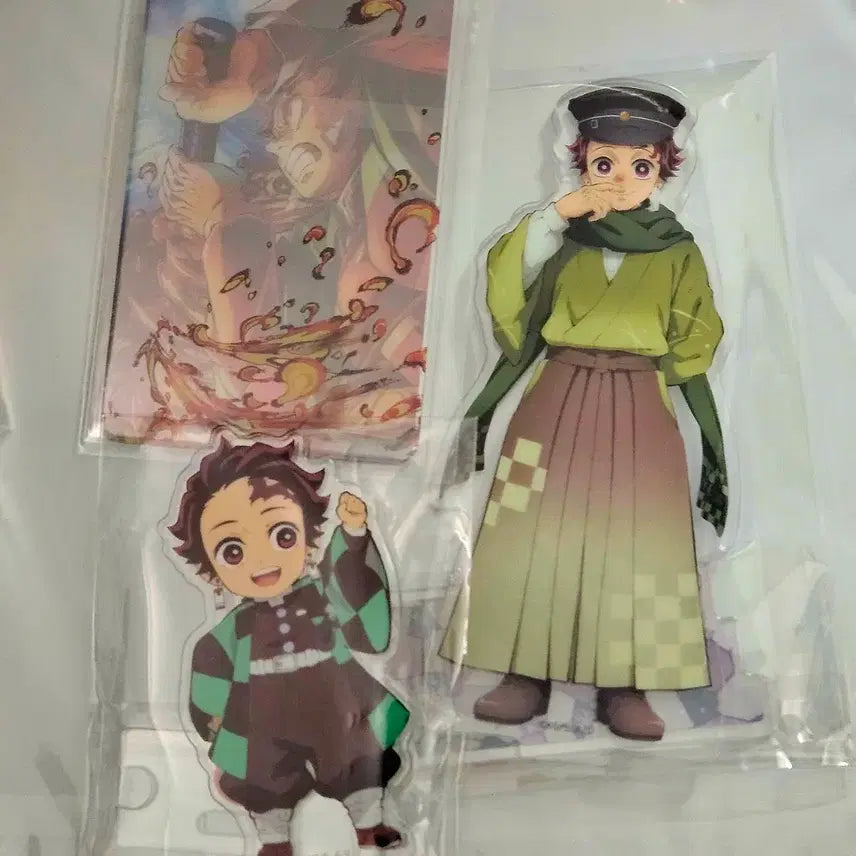 [BUNJANG] Demon Slayer Tanjiro Bundle Set Acrylic Stand &amp; Clear Card / (일괄)귀멸의칼날 탄지로 아크릴스탠드 클리어카드